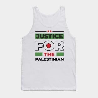 Justice for the palestinian Tank Top